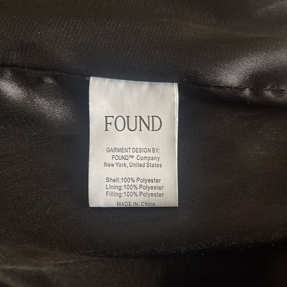 Found Diamond Quilted Patchwork Jacket - Sz XL - Picture 10 of 10